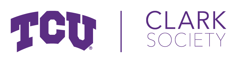 TCU and Clark Society Logo