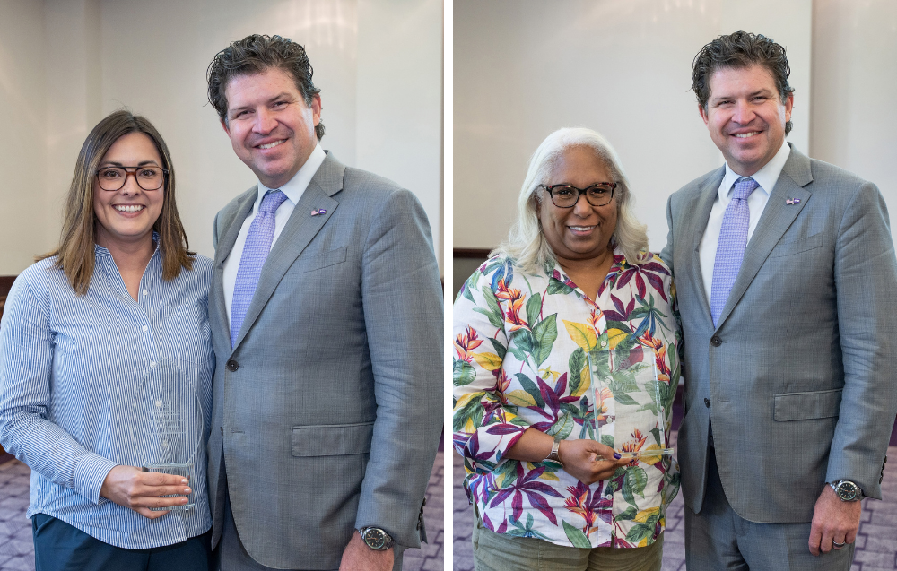 Winners of the 2026&nbsp;Maryrose and Dan Short Award for Teaching Excellence and 2026 Wassenich Award for Mentoring in the TCU Community