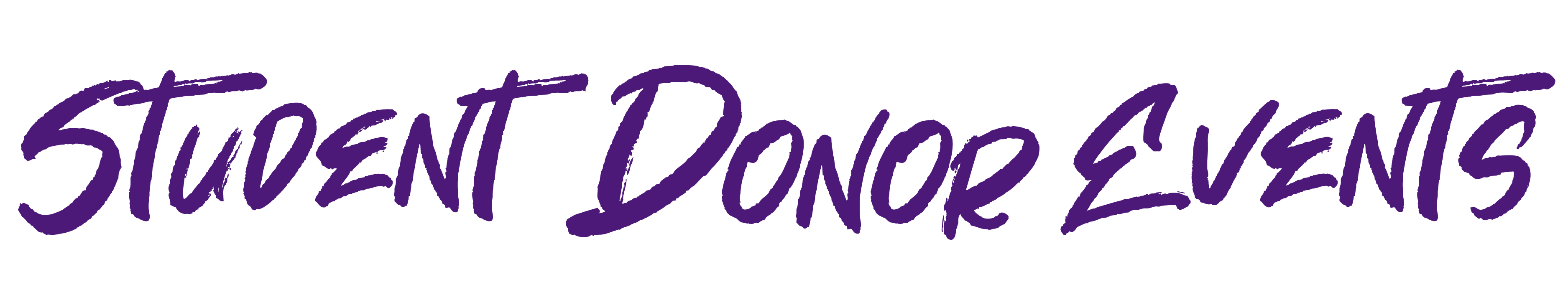 Student Donor Events