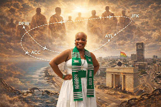 Purple, Black and White