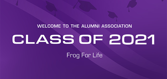 Welcome to the Alumni Association, Class of 2021