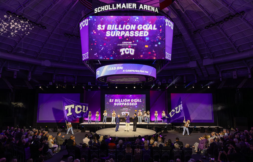TCU Celebrates as it Tops $1 Billion for Lead On: A Campaign for TCU