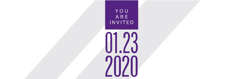 You are invited! January 23, 2020