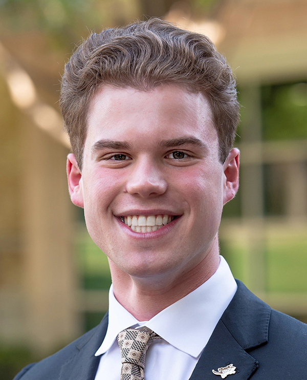 TCU Clark Society Scholar, Lawson Ewing