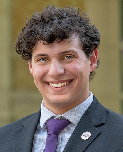 TCU Clark Society Scholar, Ezra Power